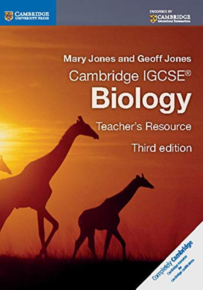 Cambridge IGCSE® Biology Teacher's Resource CD-ROM