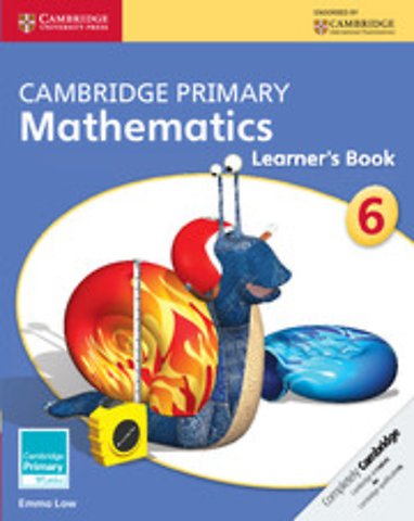 Cambridge Primary Mathematics Stage 6 Learner's Book 6