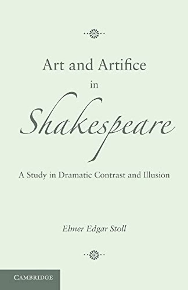 Art and Artifice in Shakespeare