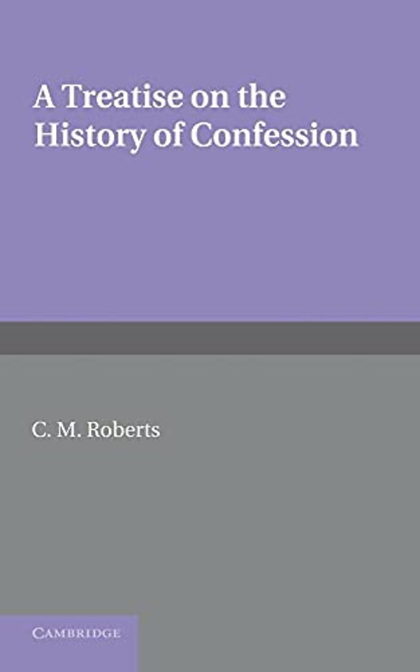 A Treatise on the History of Confession