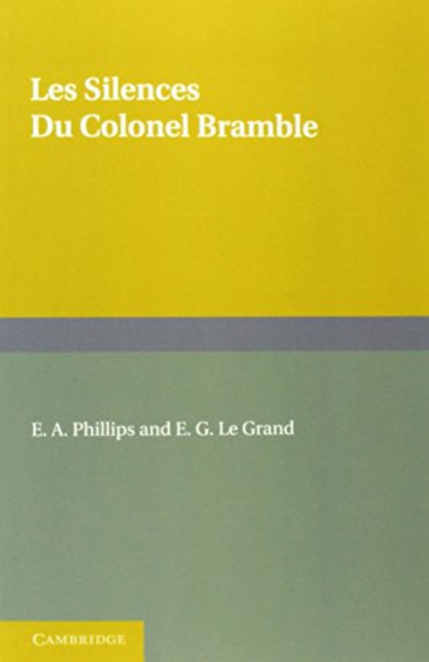 Les silences du Colonel Bramble