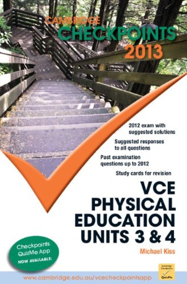 Cambridge Checkpoints VCE Physical Education Units 3 and 4 2013