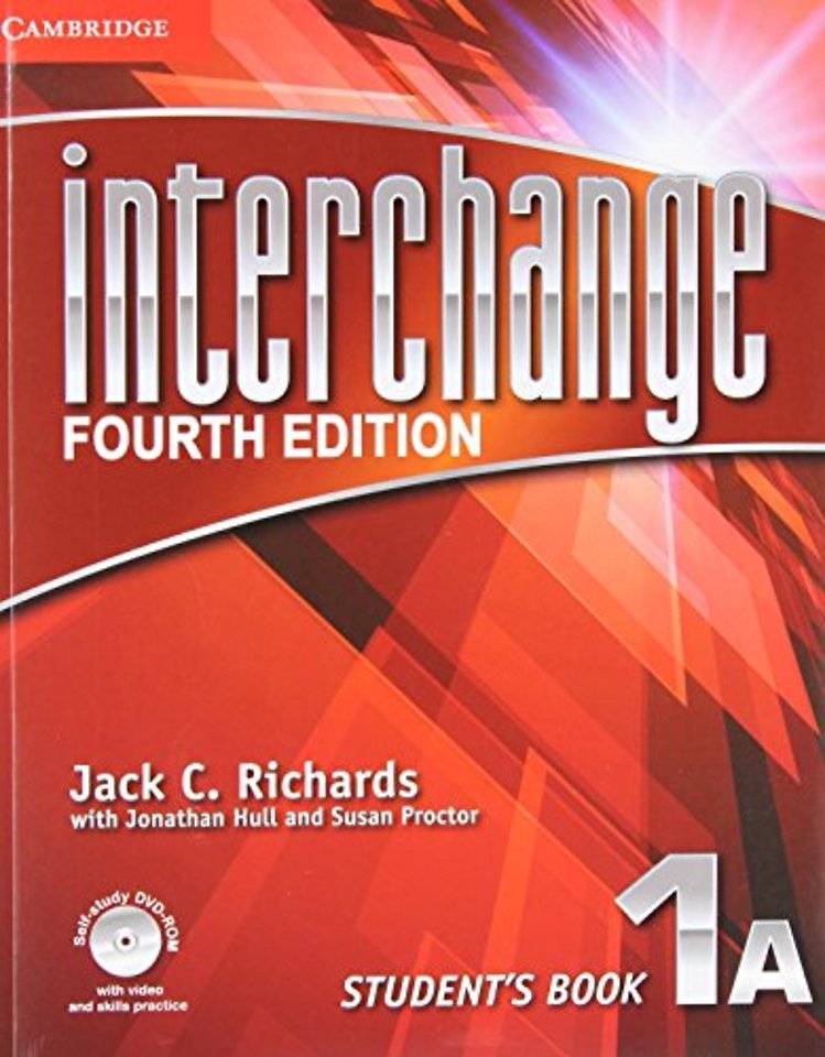 Interchange Level 1 Student's Book A with Self-study DVD-ROM and Online Workbook A Pack