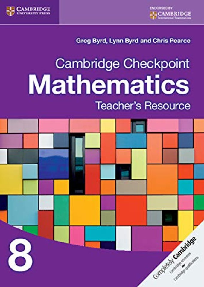 Cambridge Checkpoint Mathematics Teacher's Resource 8