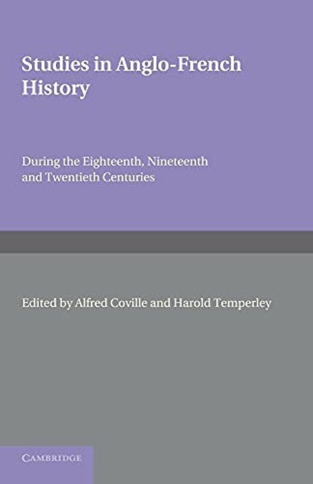 Studies in Anglo-French History