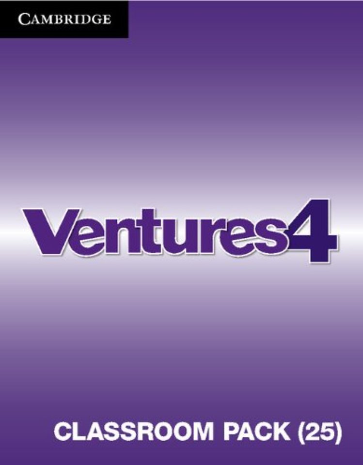 Ventures Level 4 Classroom Pack (Student's Books, Workbooks, Class Audio CDs, Teacher's Edition, Career Pathways)