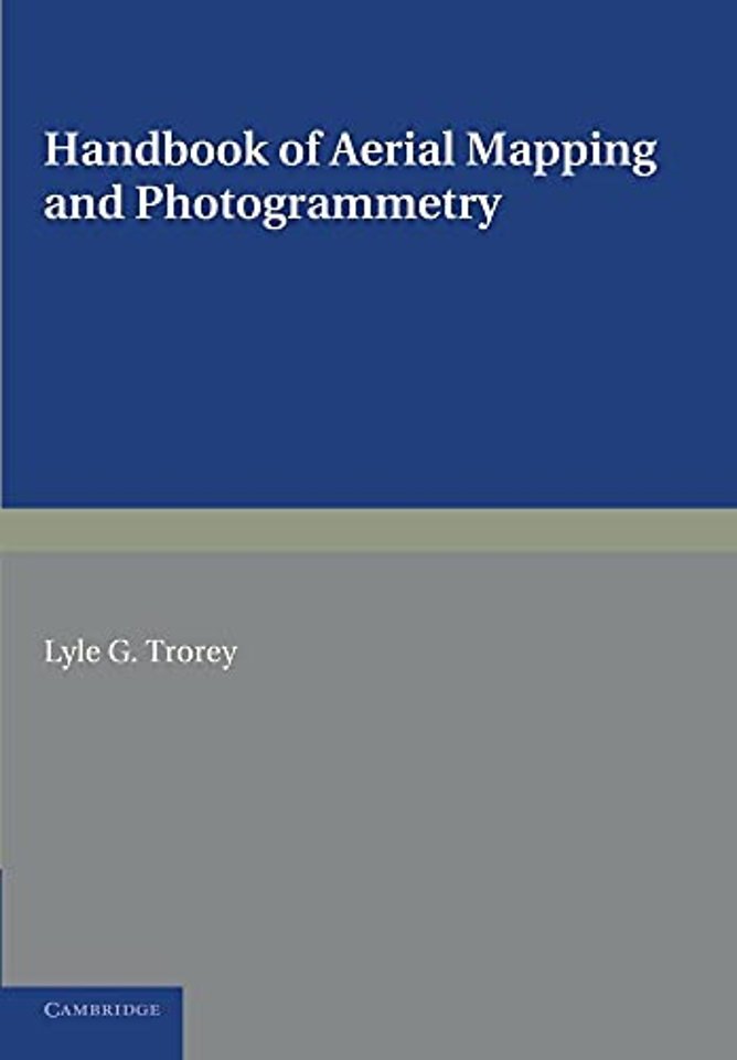Handbook of Aerial Mapping and Photogrammetry