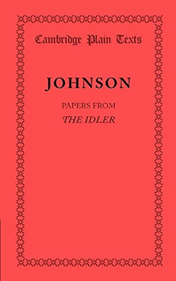 Papers from the Idler