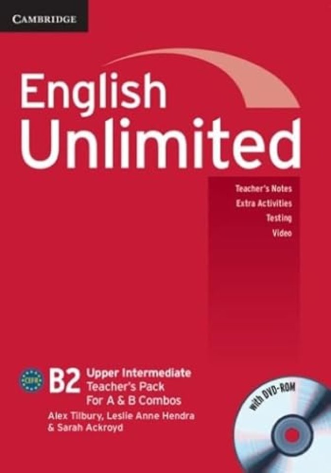 English Unlimited Upper Intermediate A and B Teacher's Pack (Teacher's Book with DVD-ROM)