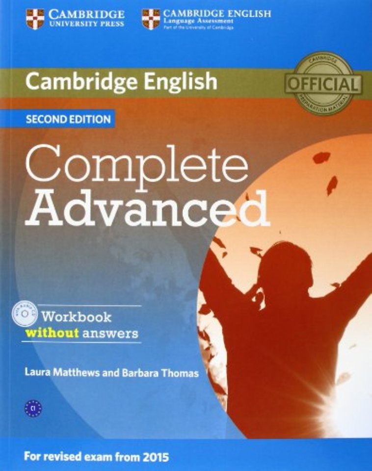 Complete Advanced Workbook without Answers with Audio CD