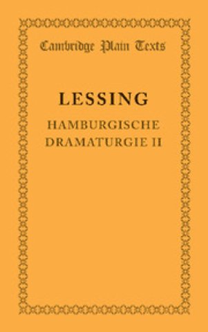 Hamburgische Dramaturgie II