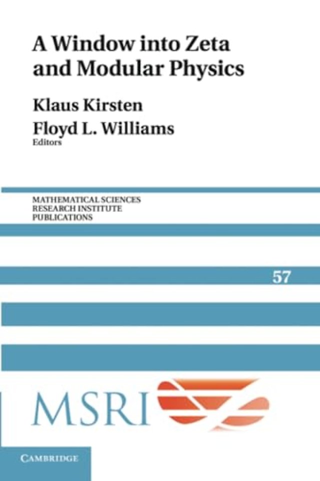 A Window into Zeta and Modular Physics