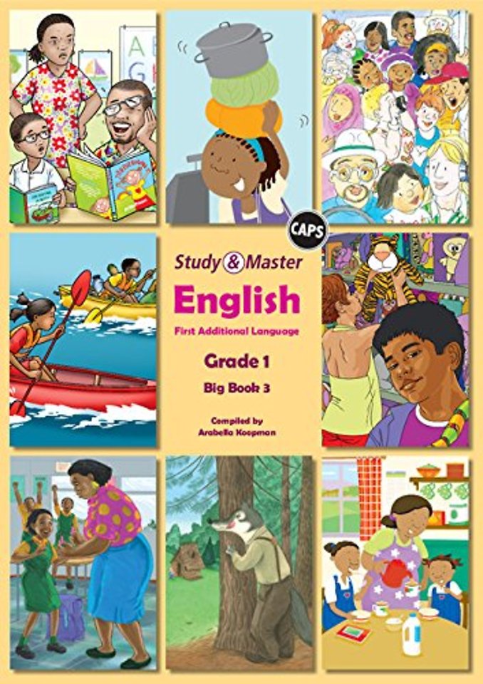 Study & Master English FAL Big Book 3 Grade 1