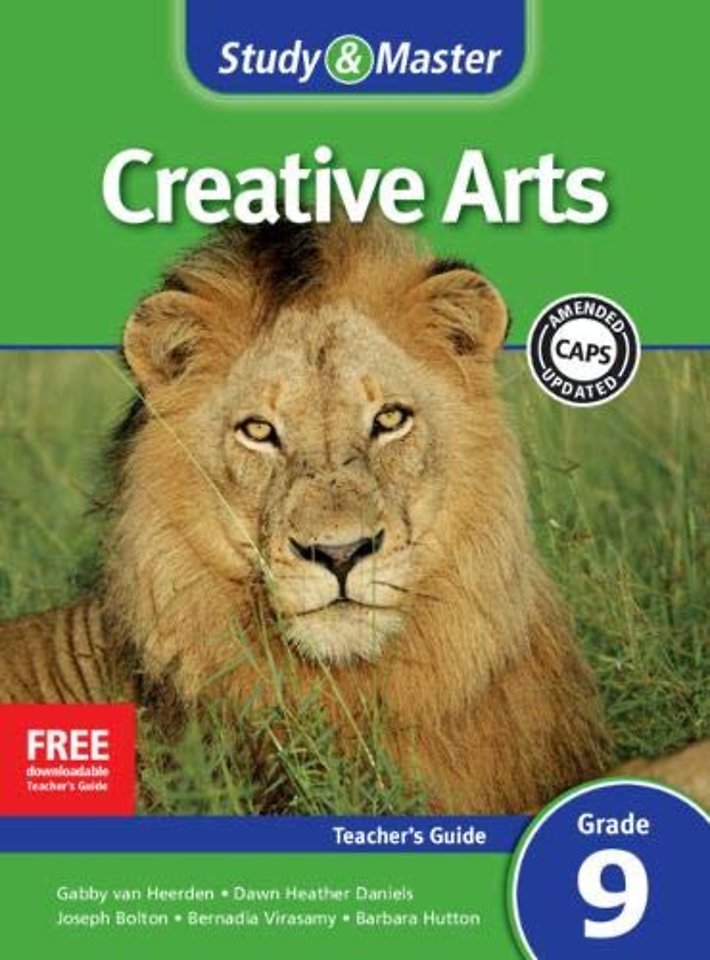 Study & Master Creative Arts Teacher's Guide Teacher's Guide
