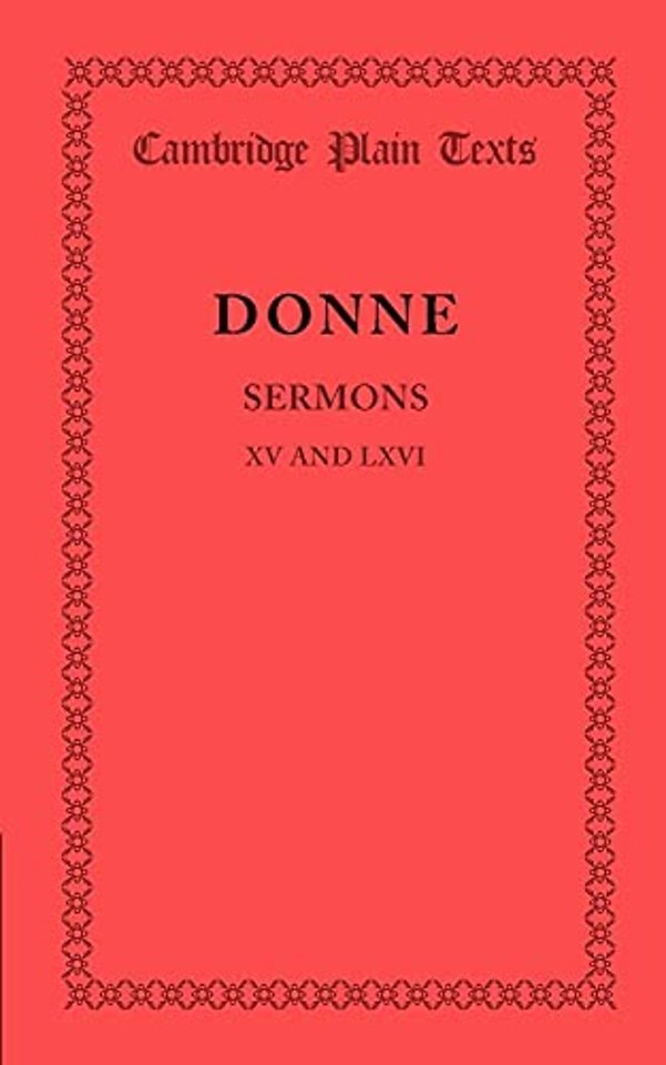 Sermons XV and LXVI