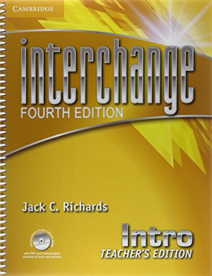 Interchange Intro Teacher's Edition with Assessment Audio CD/CD-ROM
