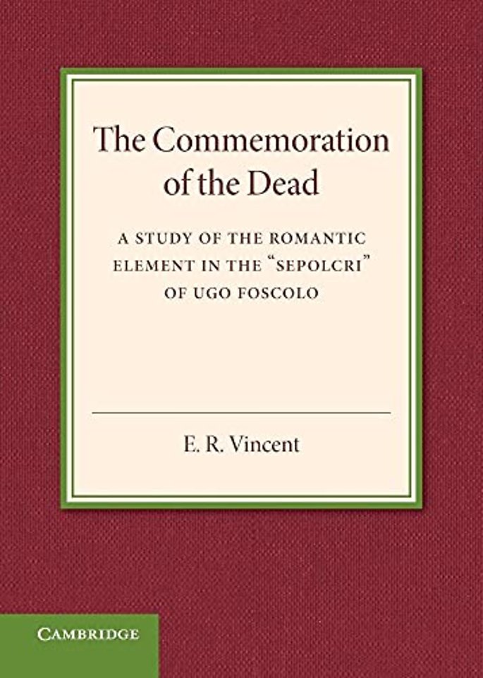 The Commemoration of the Dead