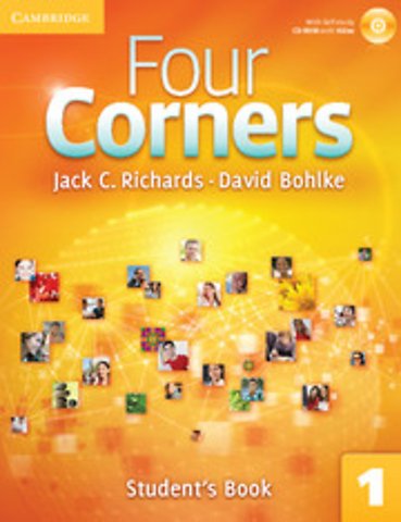 Four Corners Level 1 Student's Book with Self-study CD-ROM and Online Workbook Pack