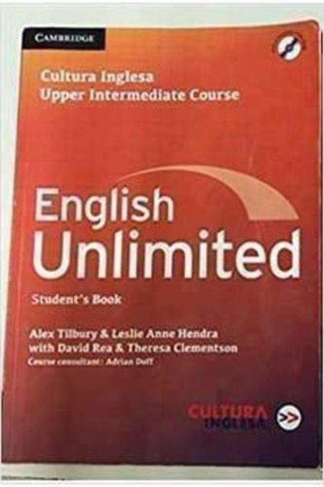 English Unlimited Upper Intermediate Coursebook with e-Portfolio Cultura Inglesa Rio Edition