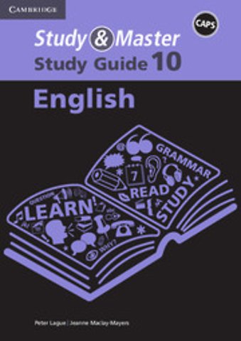 Study & Master English Study Guide Grade 10
