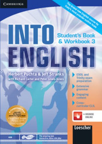Into English Level 3 Student's Book and Workbook with Audio CD with Active Digital Book with B2 Booster, Italian Edition