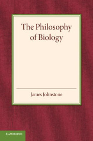 The Philosophy of Biology