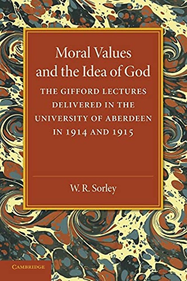 Moral Values and the Idea of God