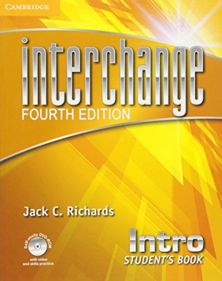 Interchange Intro Student's Book with Self-study DVD-ROM