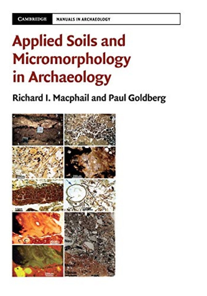 Applied Soils and Micromorphology in Archaeology