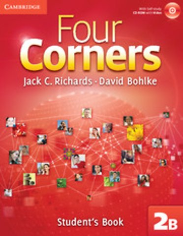 Four Corners Level 2 Student's Book B with Self-study CD-ROM and Online Workbook B Pack