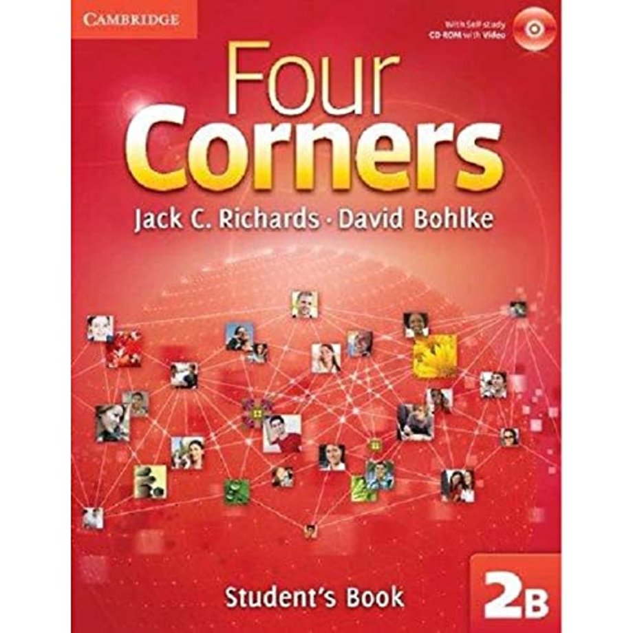 Four Corners Level 2 Student's Book B with Self-study CD-ROM and Online Workbook B Pack