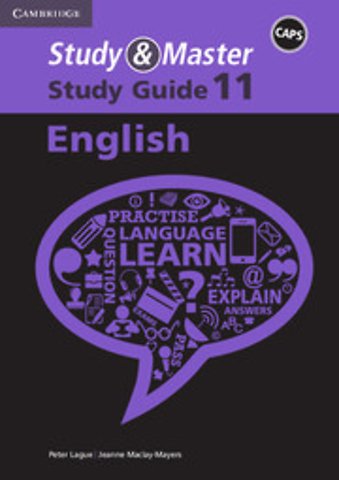 Study & Master English Study Guide Grade 11
