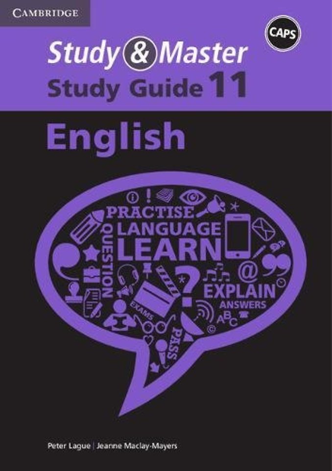 Study & Master English Study Guide Grade 11