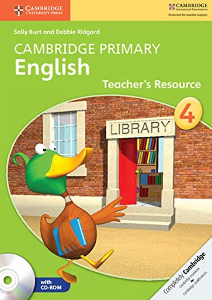 Cambridge Primary English Stage 4 Teacher's Resource Book with CD-ROM