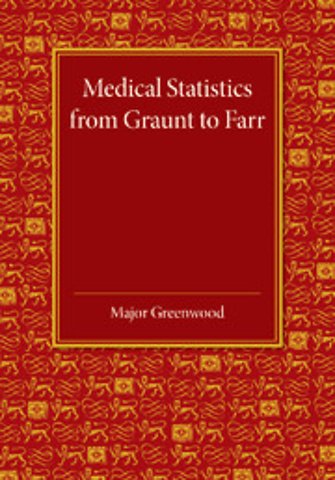 Medical Statistics from Graunt to Farr