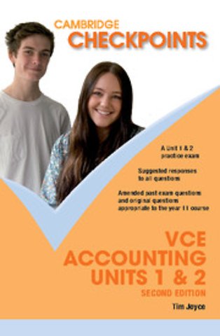 Cambridge Checkpoints VCE Accounting Units 1 and 2