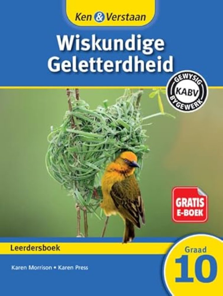 Ken & Verstaan Wiskundige Geletterdheid Leerdersboek Graad 10  