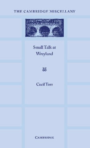 Small Talk at Wreyland