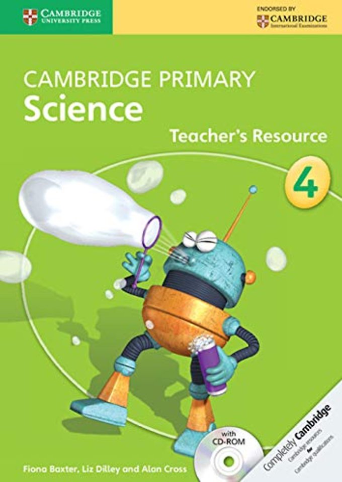 Cambridge Primary Science Stage 4 Teacher's Resource Book with CD-ROM