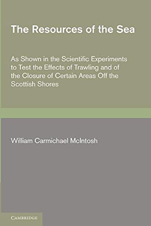 The Resources of the Sea