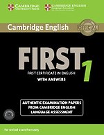 Cambridge English First 1 for Revised Exam from 2015 Student's Book Pack (Student's Book with Answers and Audio CDs (2)) Cambridge English First 1 for Revised Exam from 2015 Student's Book Pack (Student's Book with Answers and Audio CDs (2))