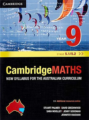 Cambridge Mathematics NSW Syllabus for the Australian Curriculum Year 9 5.1 and 5.2 and Hotmaths Bundle