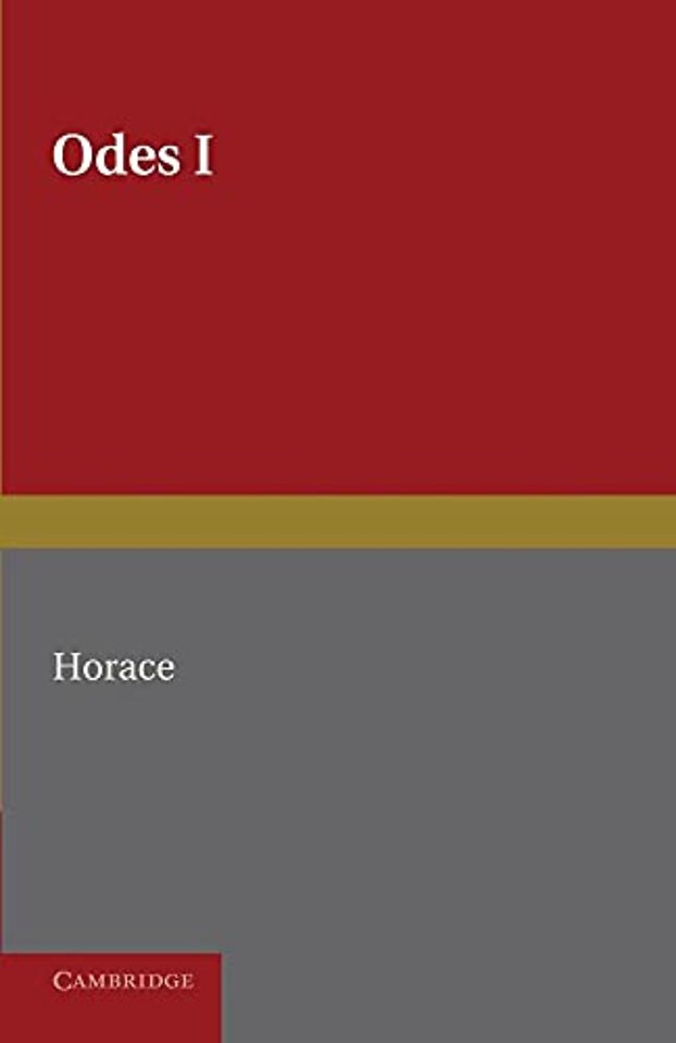 Horace Odes I