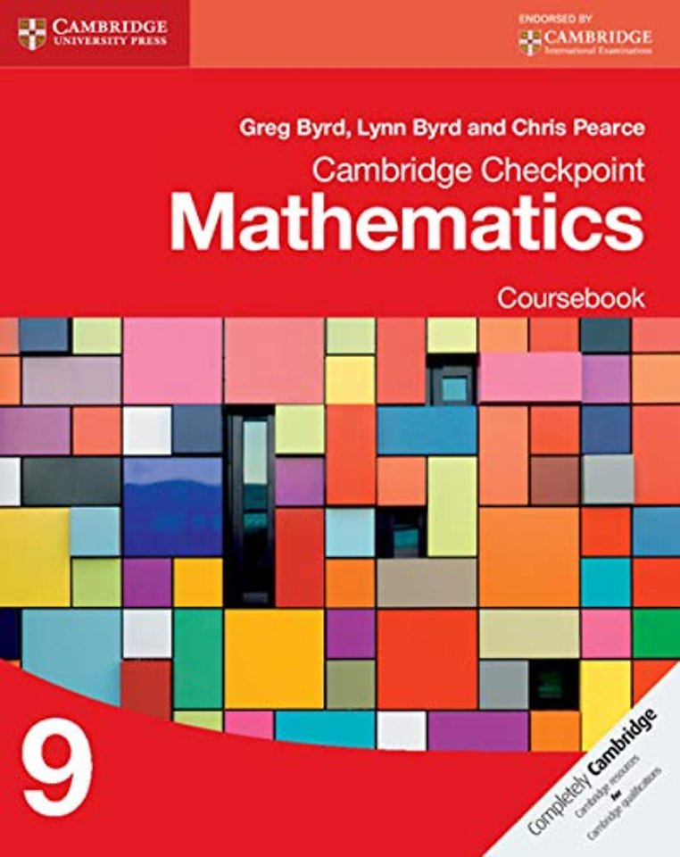 Cambridge Checkpoint Mathematics Coursebook 9