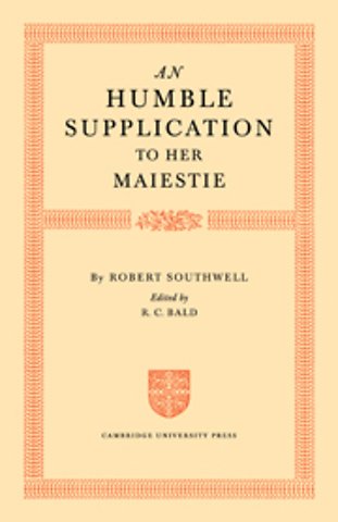 An Humble Supplication to her Maiestie