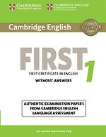 Cambridge English First 1 for Revised Exam from 2015 Student's Book without Answers