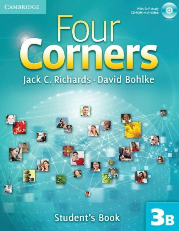 Four Corners Level 3 Student's Book B with Self-study CD-ROM and Online Workbook B Pack