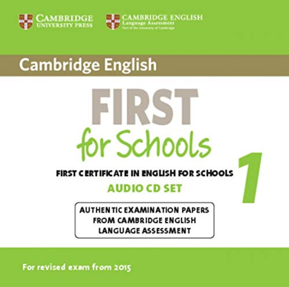 Cambridge English First for Schools 1 for Revised Exam from 2015 Audio CDs (2)