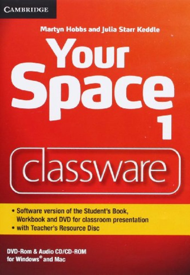 Your Space Level 1 Classware DVD-ROM with Teacher's Resource Disc