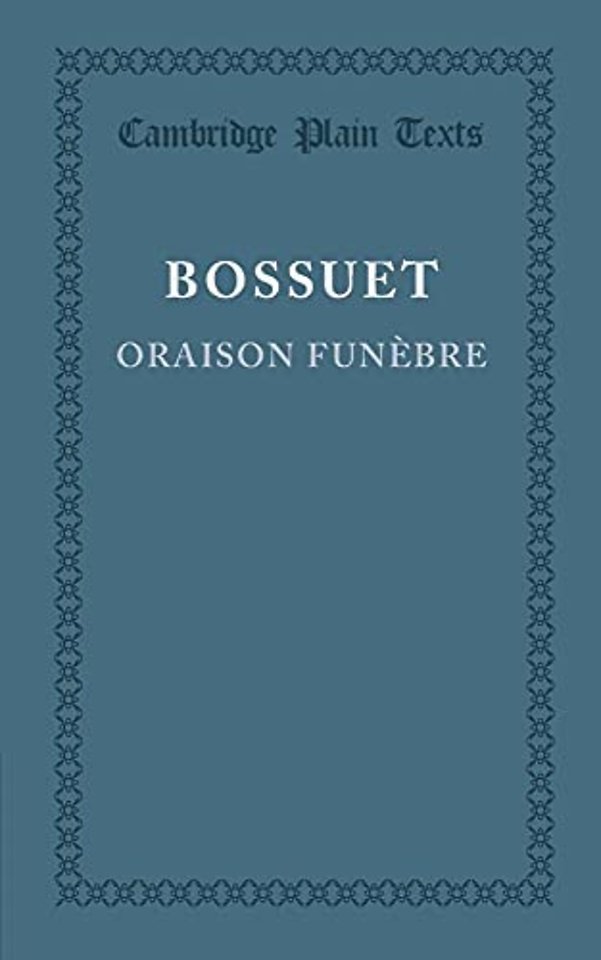 Oraison Funebre